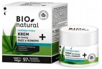 IDEEPHARM BIONATURAL Krem nawilżająco-kojący 50ml
