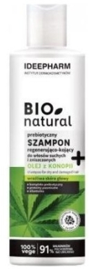 IDEEPHARM BIONATURAL szampon włosy suche 400ml