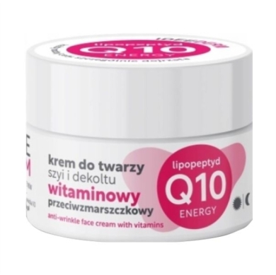 IDEEPHARM IDEEDERM Witaminowy Przeciwzmarszczkowy Krem do twarzy szyi i dekoltu 50 ml