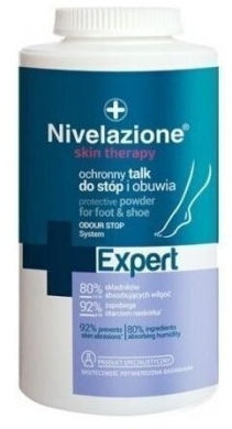IDEEPHARM NIVELAZIONE Skin Therapy Expert (Zasypka) Ochronny talk do stóp i obuwia 110 g