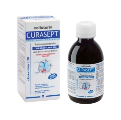 INDENT CURASEPT ADS 220 0,2% CHX płyn do płukania jamy ustnej 200 ml