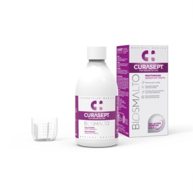 INDENT CURASEPT BIOSMALTO Płyn do jamy ustnej sensitive 300 ml