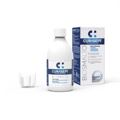 INDENT CURASEPT BIOSMALTO Płyn przeciw próchnicy erozji i abrazji 300 ml