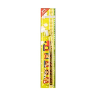 INDENT TELLO 10400 KIDS szczoteczka żółta 1 sztuka