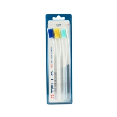 INDENT TELLO 4920 Soft Szczoteczki do zębów 3 sztuki
