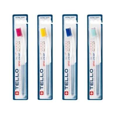INDENT TELLO ORTHO Ultra soft Szczoteczka do zębów 1 sztuka