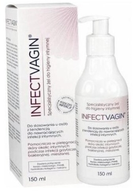 INFECTVAGIN Specjalistyczny Żel do higieny intymnej 150ml