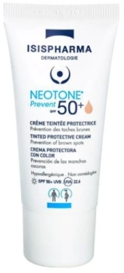 ISISPHARMA NEOTONE PREVENT SPF 50+ Ochronny Krem tonujący średnie zabarwienie 30ml