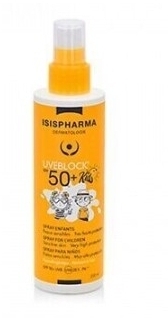 ISISPHARMA UVEBLOCK SPF 50+ Spray dla dzieci bardzo wysoka ochrona 200 ml