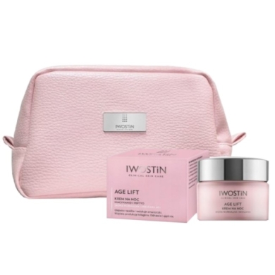 IWOSTIN AGE LIFT Krem na noc do skóry normalnej i mieszanej 50 ml + Iwostin kosmetyczka 1 sztuka