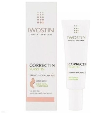 IWOSTIN CORRECTIN PURRITIN Dermo-podkład 01 30 ml