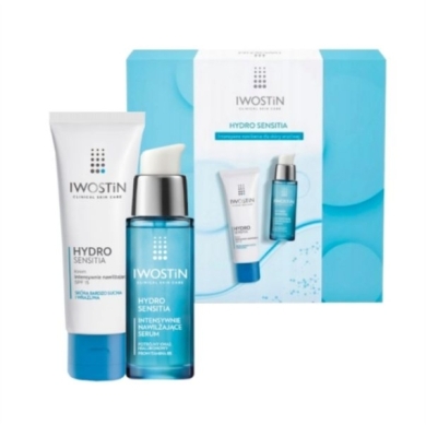 IWOSTIN HYDRO SENSITIA Krem intensywnie nawilżający+serum