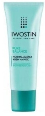 IWOSTIN PURE BALANCE normalizujący krem na noc 50ml