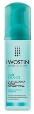 IWOSTIN PURE BALANCE oczyszczająca pianka enzymatyczna 150ml
