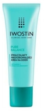 IWOSTIN PURE BALANCE zwalczający niedoskonałości krem na dzień 50ml