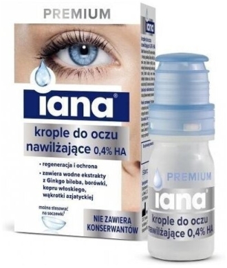 Iana Premium krople do oczu 10 ml