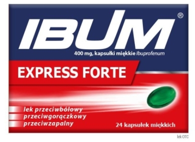 Ibum Express Forte 24 kapsułki