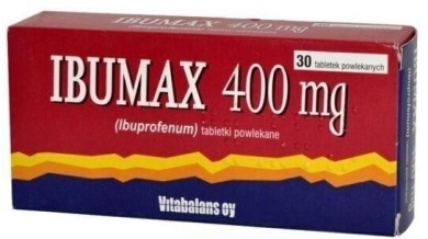 Ibumax 400 mg 30 tabletek