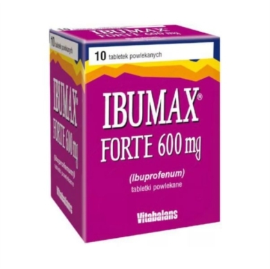 Ibumax Forte 600 mg 10 tabletek