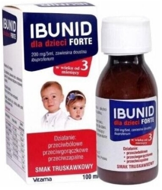 Ibunid dla dzieci Forte  0,2g/5m 100ml