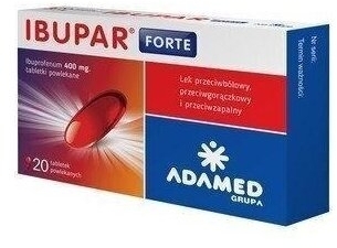 Ibupar Forte 400 mg 20 tabletek