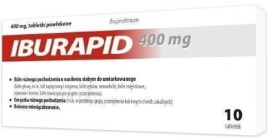 Iburapid 0,4 g 10 tabletek