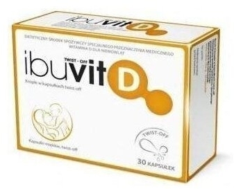 Ibuvit D Twist-off 400 j.m. 30 kapsułek