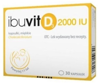 Ibuvit D3 2000 IU 30 kapsułek