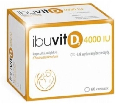 Ibuvit D3 4000 IU 60kaps.