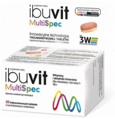 Ibuvit MultiSpec 30 tabletek