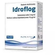 Idroflog roztw.okulistyczny 15amp.po0,5ml