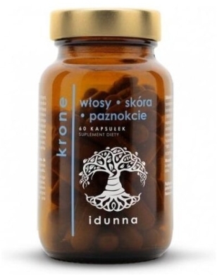 Idunna Krone Włosy Skóra Paznokcie 60 kapsułek