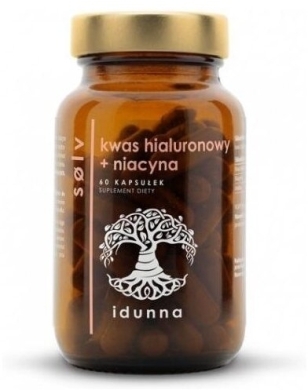 Idunna Solv kwas hialuronowy + niacyna 60 kapsułek