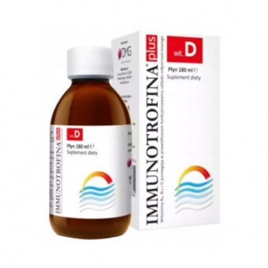 Immunotrofina plus wit. D płyn 180 ml