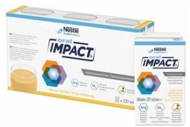 Impact Oral smak waniliowy płyn 3szt x 237 ml