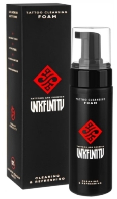 Inkfinity Tattoo Oczyszczająca i odświeżająca pianka do tatuażu 150ml