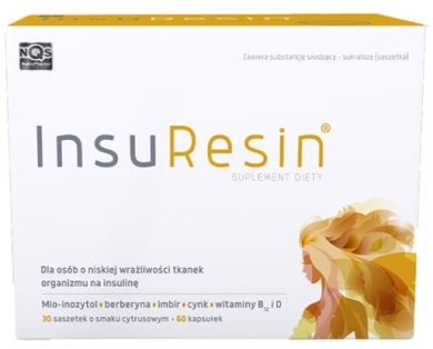 Insuresin 30 saszetek+ 60 kapsułek