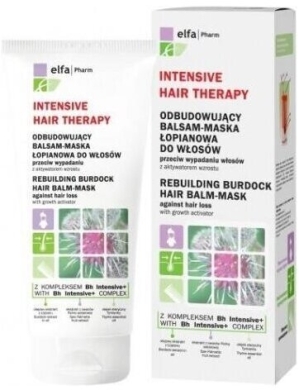 Intensive Hair Therapy Odbudowujący balsam-maska łopianowa do włosów z kompleksem Bh Intensive  przeciw wypadaniu  z aktywatorem wzrostu