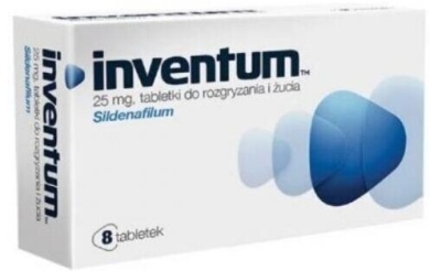 Inventum 25 mg 8 tabletek do rozgryzania i żucia