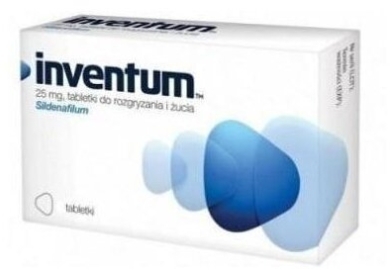 Inventum 4 tabletki do rozgryzania i żucia 25 mg