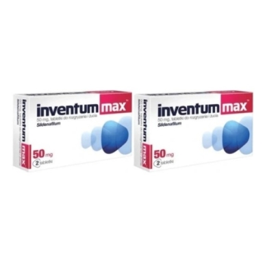 Inventum Max 0,05g 2 tabletki Wielopak x2
