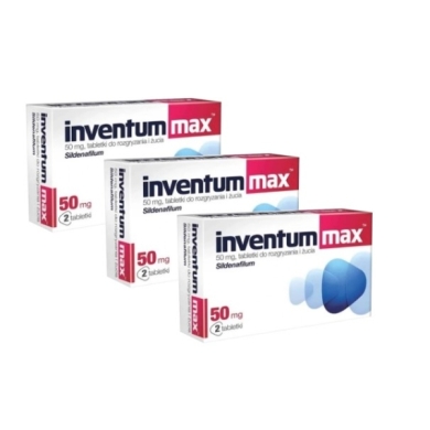 Inventum Max 0,05g 2 tabletki Wielopak x3