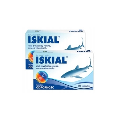 Iskial 120 kapsułek Wielopak x2