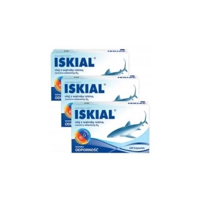 Iskial 120 kapsułek Wielopak x3