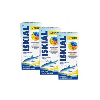 Iskial w płynie 100 ml Wielopak x3