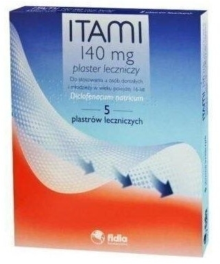 Itami 5 plastrów leczniczych