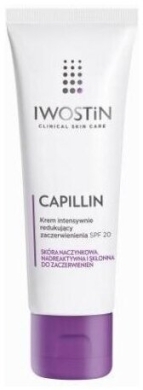 Iwostin Capillin Krem intensywnie redukujący zaczerwienienia SPF 20 40 ml