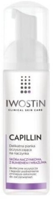 Iwostin Capillin  pianka oczyszczająca do twarzy do cery naczynkowej 165 ml