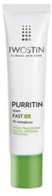 Iwostin Purritin Krem FAST AZG krem matujący do cery trądzikowej 40 ml