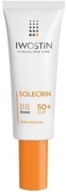 Iwostin Solecrin Krem BB SPF 50+ z filtrami organicznymi i mineralnymi 30 ml